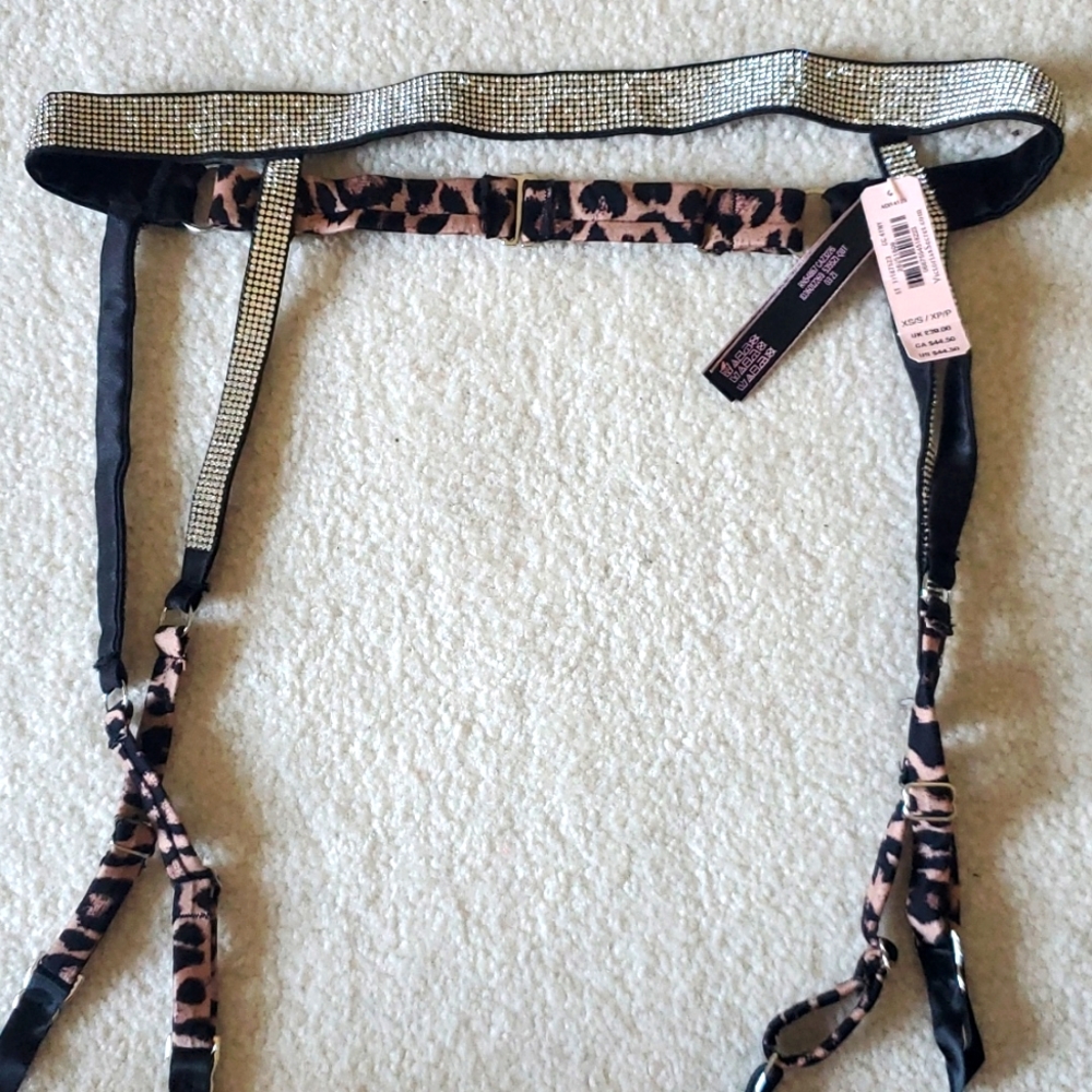 Victoria Secret XS/S Rhinestone Garter